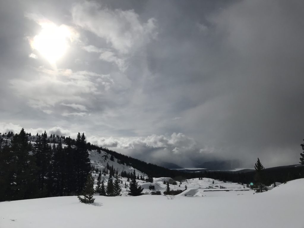 The East Side Mining District in winter